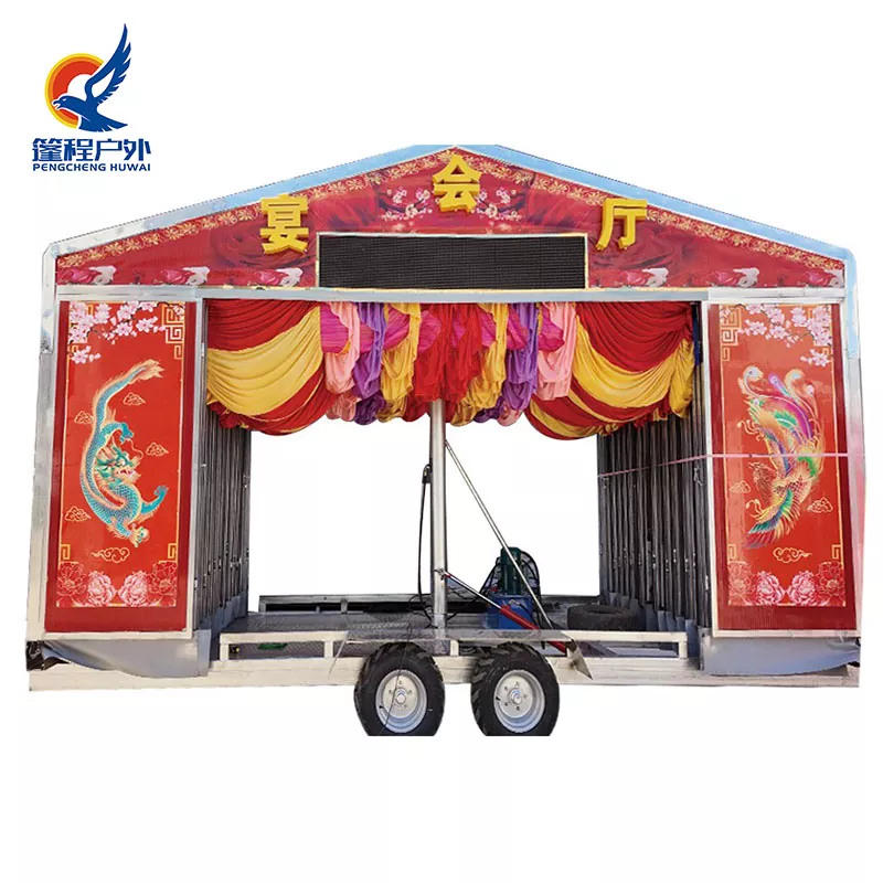 Push-pull Party Tents